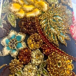 Isabella Fiore Multicolor Floral Clutch